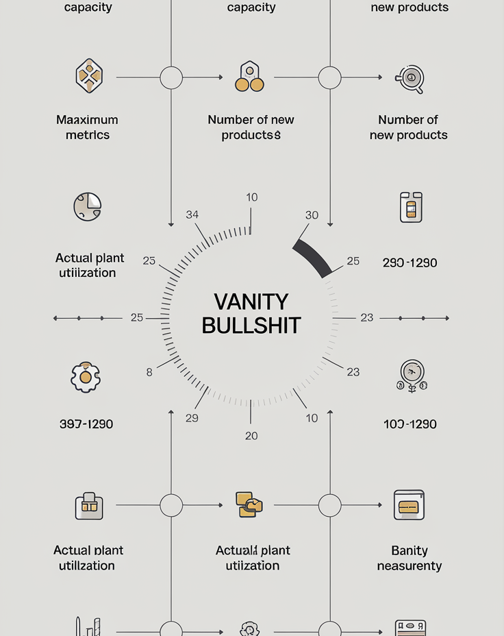 VANITY METRICS: NUMERI ILLUSORI CHE NASCONDONO INEFFICIENZE